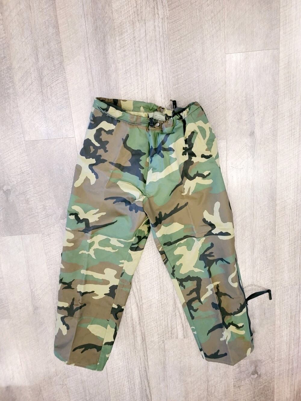 US Military Army ECWCS Trousers Pants Medium Reg Camo Gore-Tex Cold Weather